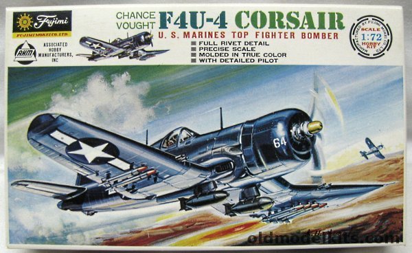 Fujimi 1/70 Chance Vought F4U-4 Corsair - (F4U4), FC-9-50 plastic model kit